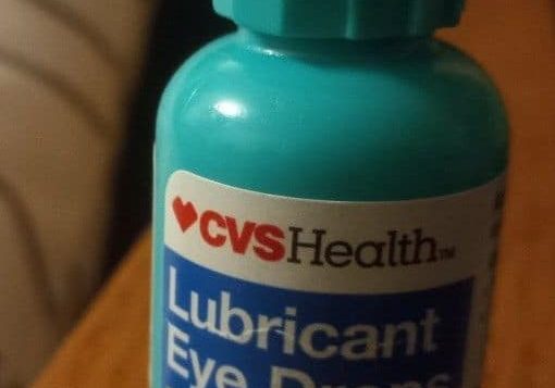 CVS lubricant eye drops