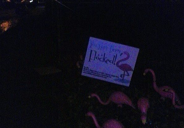 Flocked lawn