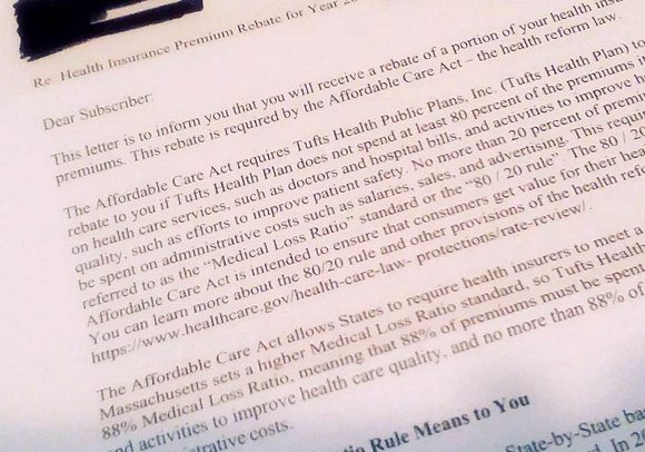 Obamacare Rebate