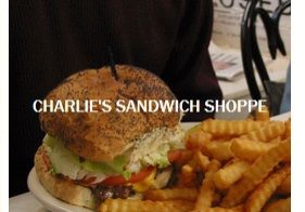 President Obama Charlie's Sandwich Shoppe