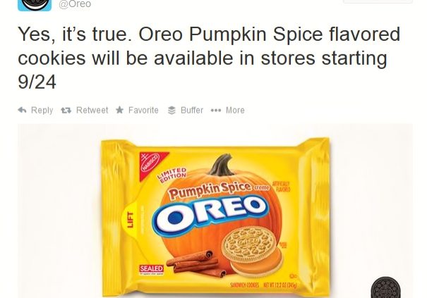 Pumpkin Spice Oreo