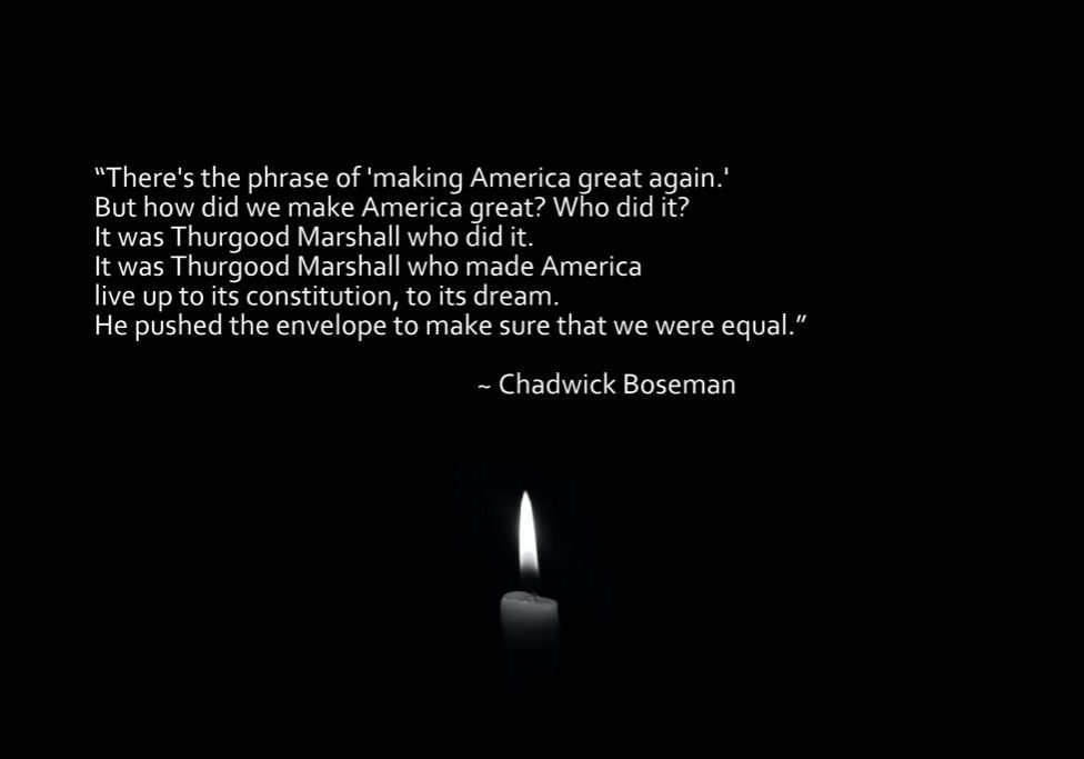 Quote by Chadwick Boseman