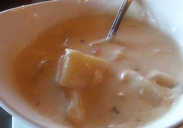 Stockholders clam chowder