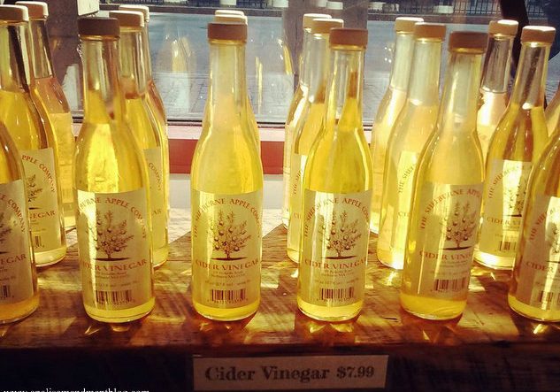 cider vinegar bottles