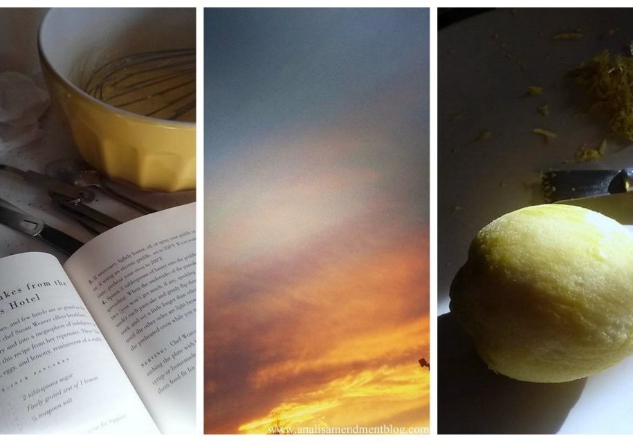 lemon sunset