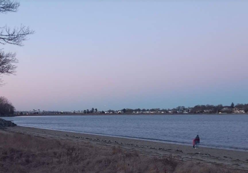 people walking on beach