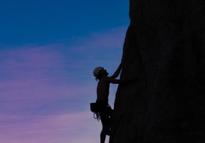 persistance in climbing