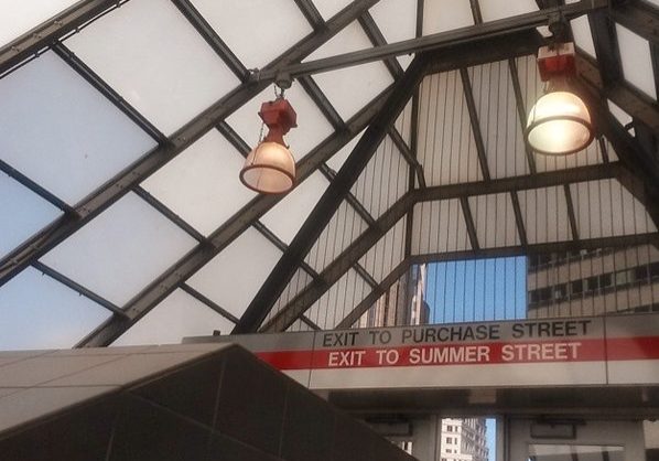 south station exit